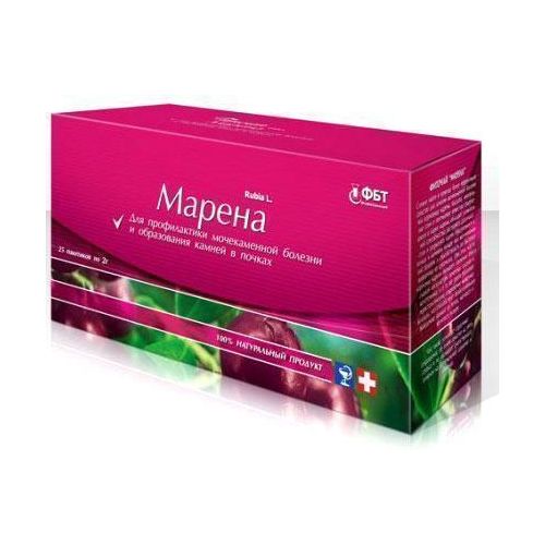 Фіточай Марена корінь 2 г №25 - фото №1 Фіточай Марена корінь 2 г №25