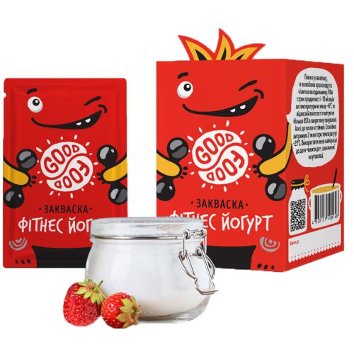 Закваска Good Food Йогурт-Фітнес №5 - фото №1 Закваска Good Food Йогурт-Фітнес №5